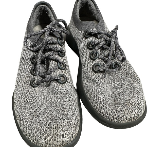 Allbirds Tree Dasher Heather Grey With Dark Grey Running Shoes Men’s Size 10 main image 9